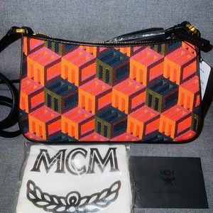 Sold-MCM Mini Cubic Monogram Bag (NWT)!